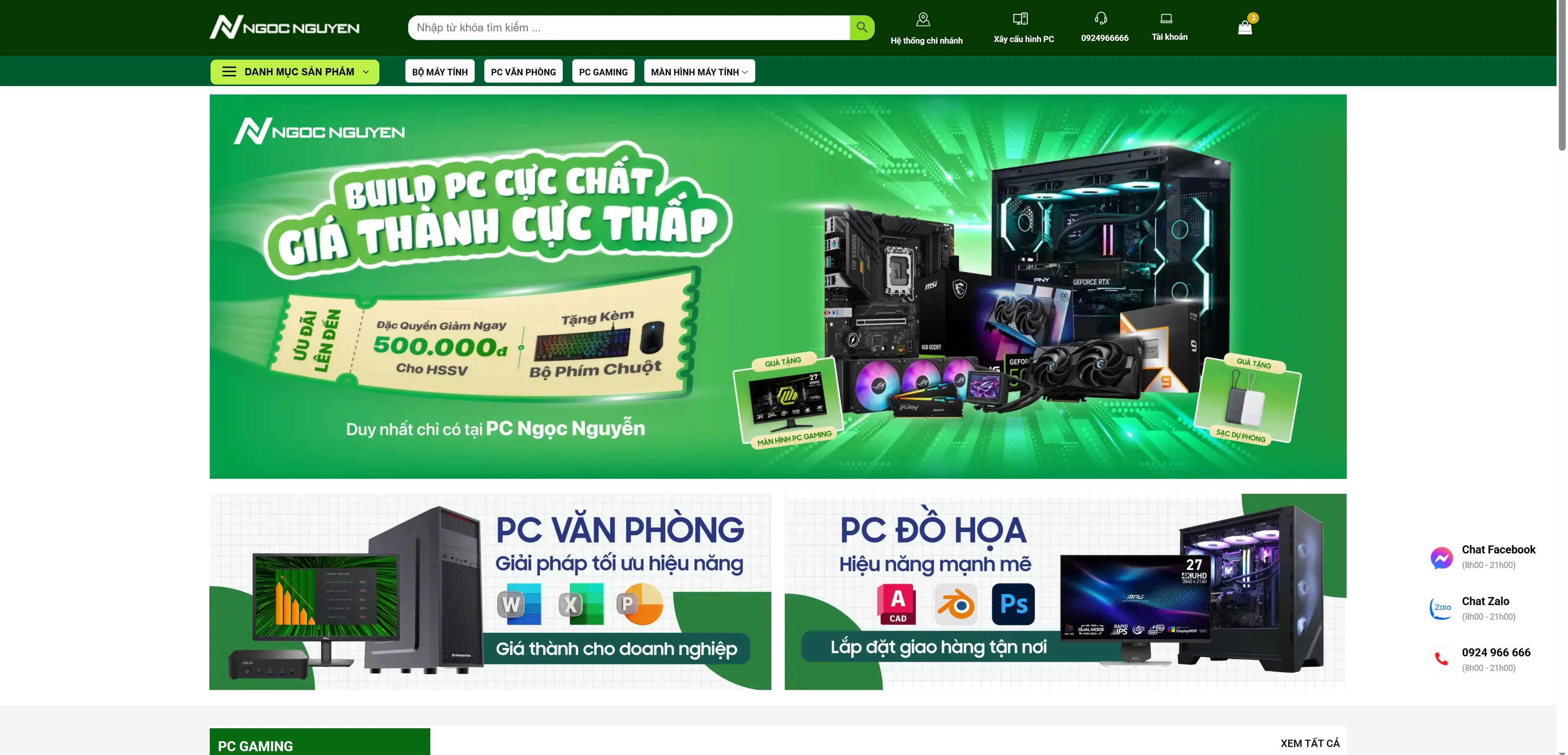Chat Zalo trên website
